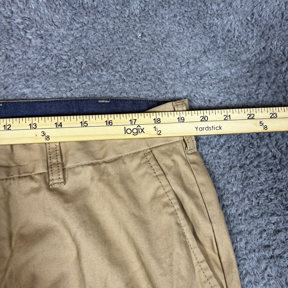 Tommy Hilfiger Chino Pants Mens 38x30 Tailored Fit Khaki Incense Casual Formal - Picture 6 of 11